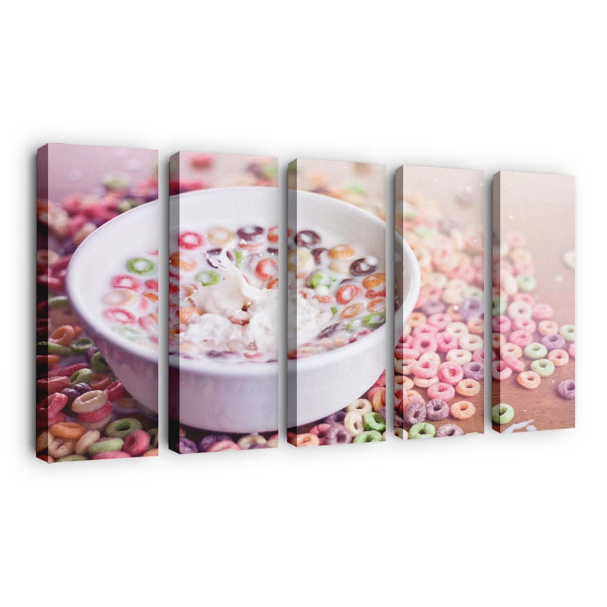 bowl of cereal and milk wallpaper